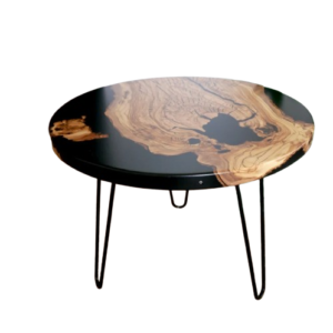 Olive Wood Epoxy Coffee Table